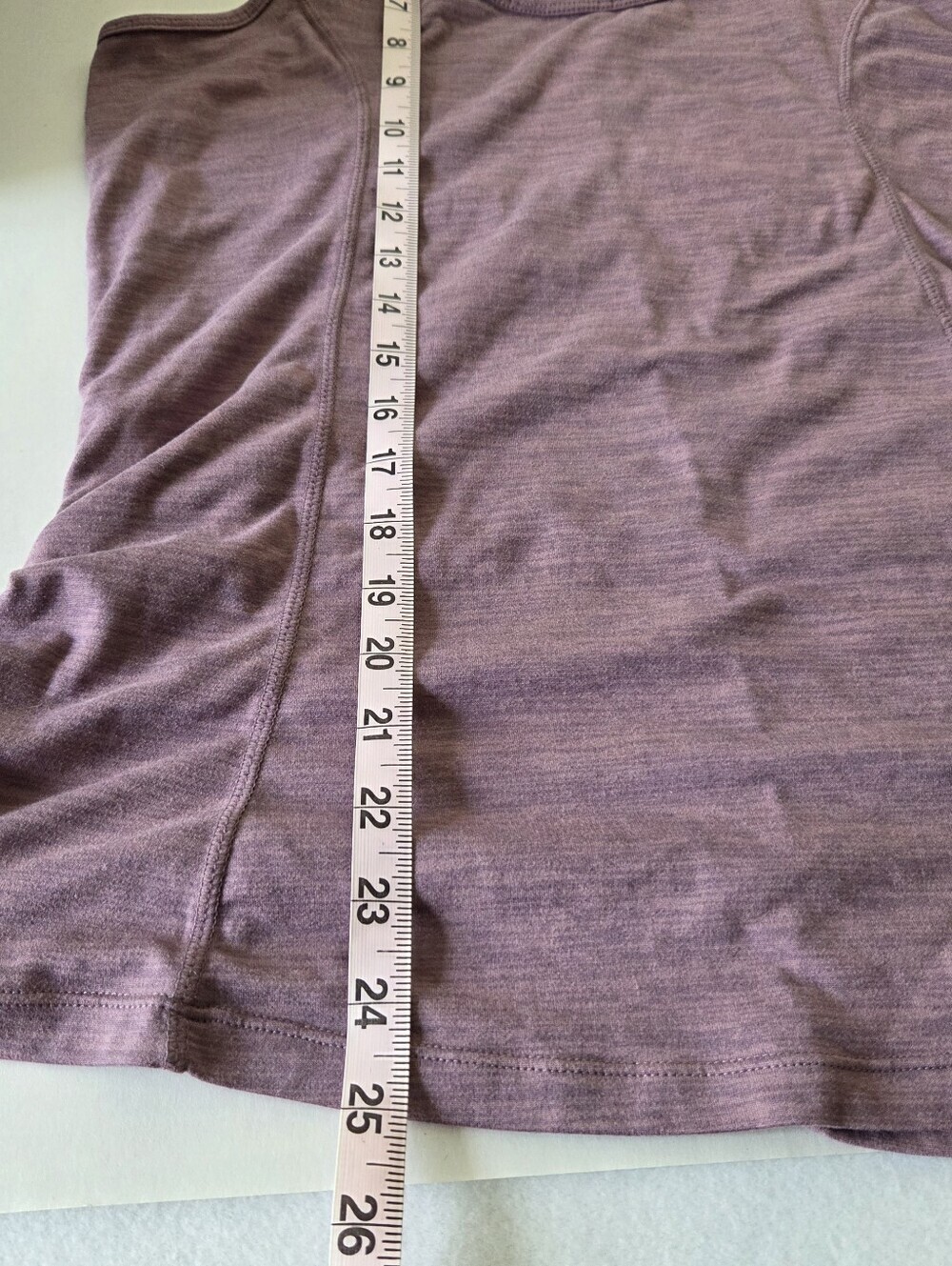 GAIAM Mauve Heather Racerback Tank Top Medium - Picture 3 of 7